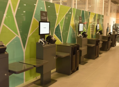 Caisse auto-service